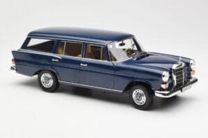 Mercedes 200 Universal W115 Blue Norev 1:18 183599 Diecast - image 6 of 8