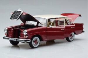 Mercedes 200 W110 Red Norev 1:18 183706 Diecast - image 2 of 7