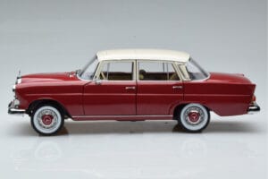 Mercedes 200 W110 Red Norev 1:18 183706 Diecast - image 5 of 7