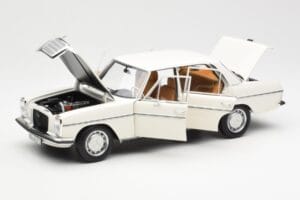 Mercedes 200 W115 White Norev 1:18 183770 Diecast - image 2 of 8