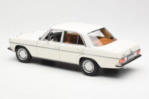 Mercedes 200 W115 White Norev 1:18 183770 Diecast - image 7 of 8