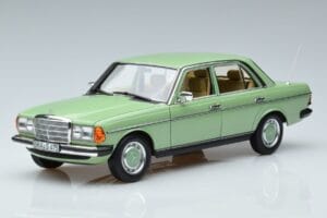 Mercedes 200 W123 Green Norev 1:18 183796 Diecast