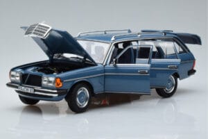 Mercedes 200T S123 Blue Norev 1:18 183737 Diecast - image 2 of 7