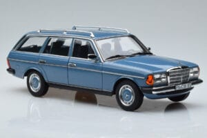 Mercedes 200T S123 Blue Norev 1:18 183737 Diecast - image 5 of 7