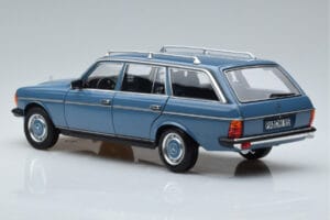 Mercedes 200T S123 Blue Norev 1:18 183737 Diecast - image 6 of 7