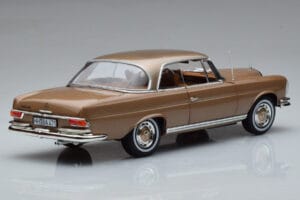 Mercedes 250 SE Coupe W111 Gold Metallic Norev 1:18 183759 Diecast - image 3 of 7
