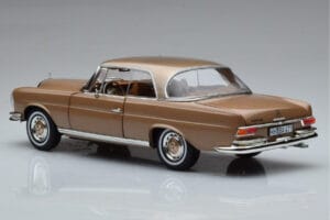 Mercedes 250 SE Coupe W111 Gold Metallic Norev 1:18 183759 Diecast - image 6 of 7