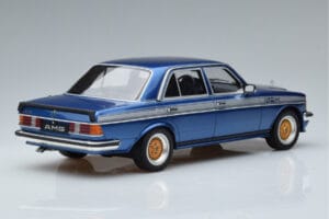 Mercedes 280 E AMG W123 Blue Otto 1:18 OT221 Resin - image 2 of 6