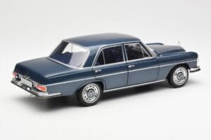 Mercedes 280 SE W108 Dark Blue Metallic Norev 1:18 183534 Diecast - image 3 of 8