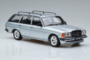 Mercedes 280 TE AMG S123 Silver Otto 1:18 OT246 Resin - image 4 of 6
