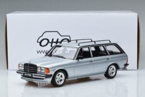 Mercedes 280 TE AMG S123 Silver Otto 1:18 OT246 Resin - image 6 of 6