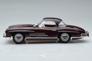 Mercedes 300 SL W198 Roadster Red Norev 1:18 183891 Diecast - image 4 of 8