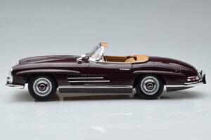 Mercedes 300 SL W198 Roadster Red Norev 1:18 183891 Diecast - image 5 of 8