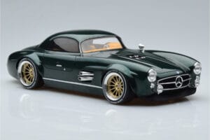 Mercedes 300 SL Speedster Hard Top By S-Klub Green GT Spirit 1:18 GT872 Resin - image 4 of 6