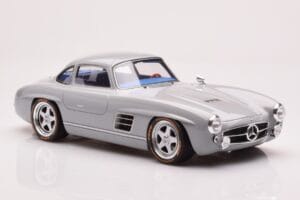 Mercedes 300 SL W198 Gullwing By S-Klub Grey GT Spirit 1:18 GT418 Resin - image 4 of 6