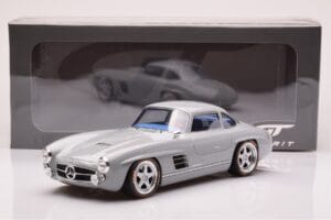 Mercedes 300 SL W198 Gullwing By S-Klub Grey GT Spirit 1:18 GT418 Resin - image 6 of 6