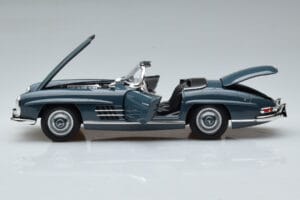 Mercedes 300 SL W198 Roadster Blue Norev 1:18 B66040668 Diecast - image 4 of 9