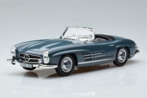 Mercedes 300 SL W198 Roadster Blue Norev 1:18 B66040668 Diecast
