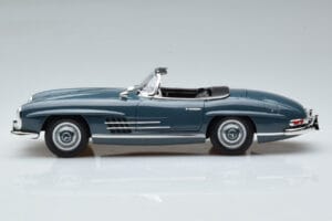 Mercedes 300 SL W198 Roadster Blue Norev 1:18 B66040668 Diecast - image 6 of 9