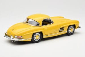 Mercedes 300 SL W198 Roadster Yellow Norev 1:18 B66040669 Diecast - image 3 of 8