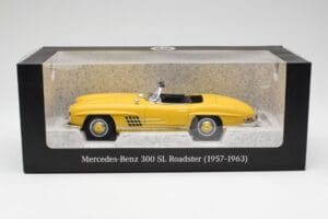 Mercedes 300 SL W198 Roadster Yellow Norev 1:18 B66040669 Diecast - image 8 of 8