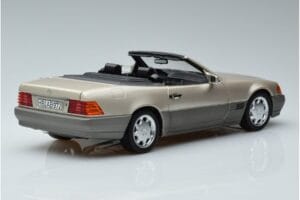Mercedes 500 SL R129 Smoke Silver Norev 1:18 183719 Diecast - image 3 of 7