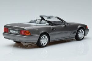 Mercedes 500 SL R129 Gray Metallic Norev 1:18 183715 Diecast - image 3 of 7