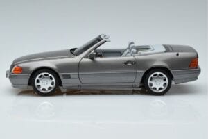 Mercedes 500 SL R129 Gray Metallic Norev 1:18 183715 Diecast - image 4 of 7
