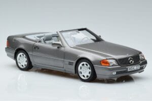 Mercedes 500 SL R129 Gray Metallic Norev 1:18 183715 Diecast - image 5 of 7
