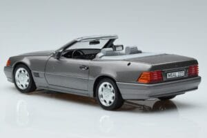Mercedes 500 SL R129 Gray Metallic Norev 1:18 183715 Diecast - image 6 of 7
