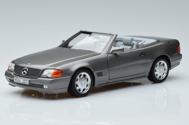 Mercedes 500 SL R129 Gray Metallic Norev 1:18 Mercedes 500 SL R129 Gray Metallic Norev 1:18 183715 Diecast