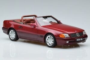 Mercedes 500 SL R129 Limited Edition Norev 1:18 183716 Diecast - image 5 of 7