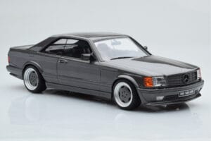 Mercedes 560 SEC C126 AMG Wide Body Grey Otto 1:18 OT823 Resin - image 4 of 6