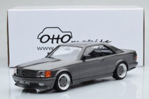 Mercedes 560 SEC C126 AMG Wide Body Grey Otto 1:18 OT823 Resin - image 6 of 6