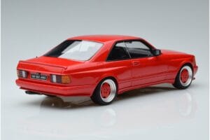 Mercedes 560 SEC W126 Widebody Red Otto 1:18 OT995 Resin - image 2 of 6