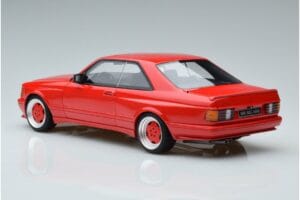 Mercedes 560 SEC W126 Widebody Red Otto 1:18 OT995 Resin - image 5 of 6
