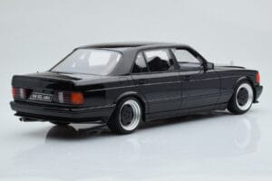 Mercedes 560 SEL AMG W126 Obsidian Black Otto 1:18 OT297 Resin - image 2 of 6