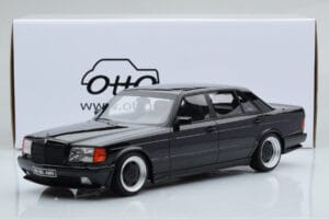 Mercedes 560 SEL AMG W126 Obsidian Black Otto 1:18 OT297 Resin - image 6 of 6