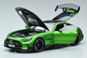 Mercedes AMG GT C190 Black Series Green Hell Magno Limited Edition Norev 1:18 183903 Diecast - image 2 of 7