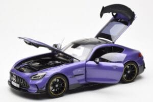 Mercedes AMG GT Black Series Purple Asia Exclusive Norev 1:18 183907 Diecast - image 2 of 8