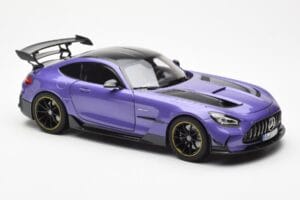 Mercedes AMG GT Black Series Purple Asia Exclusive Norev 1:18 183907 Diecast - image 6 of 8