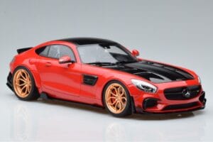 Mercedes AMG GT Prior Design C190 Red GT Spirit 1:18 ZM104 Resin - image 4 of 6