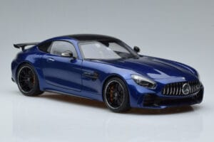 Mercedes AMG GT R C190 Brilliant Blue AUTOart 1:18 76334 Diecast - image 5 of 7
