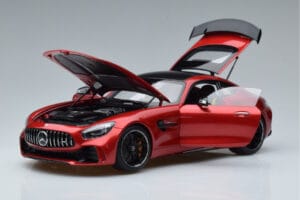 Mercedes AMG GT R C190 Cardinal Red AUTOart 1:18 76331 Diecast - image 2 of 7