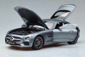 Mercedes AMG GT S Selenite Gray Magno Norev 1:18 B66960343 Diecast - image 2 of 7