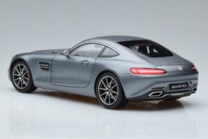 Mercedes AMG GT S Selenite Gray Magno Norev 1:18 B66960343 Diecast - image 6 of 7