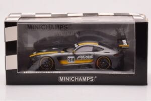 Mercedes AMG GT3 Presentation IAA 2015 Minichamps 1:43 437163096 Diecast - image 4 of 4