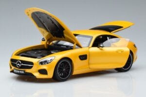 Mercedes AMG GT S C190 Solarbeam Norev 1:18 B66960341 Diecast - image 2 of 7