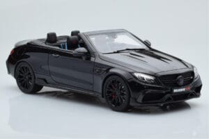 Mercedes Brabus 650 Cabriolet Black GT Spirit 1:18 GT206 Resin - image 4 of 6