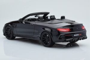 Mercedes Brabus 650 Cabriolet Black GT Spirit 1:18 GT206 Resin - image 5 of 6